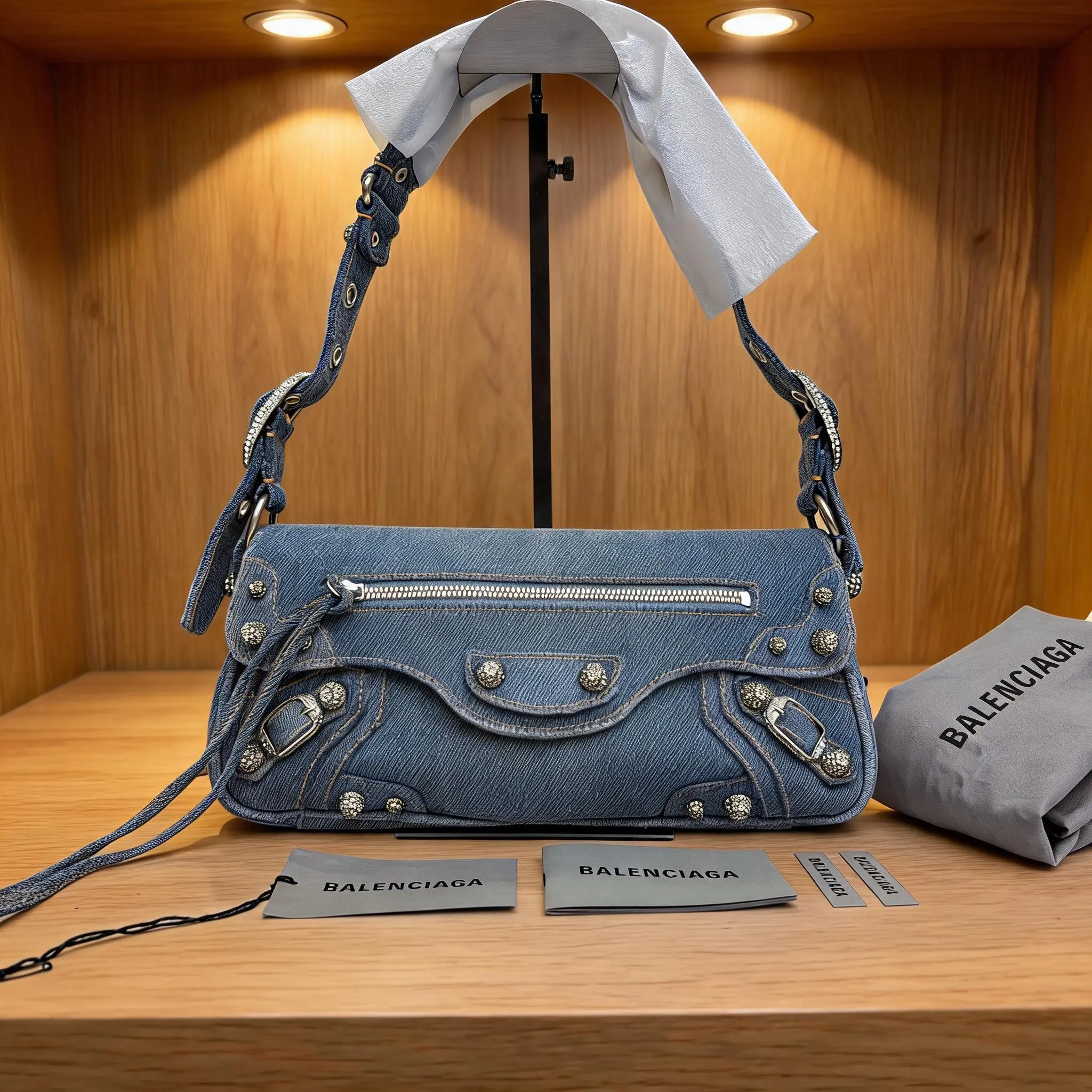 Pre-owned Balenciaga Canvas Shoulder Bag I0715692013