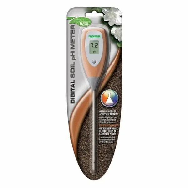 Luster Leaf Products LUS1845 Digital pH Meter - Digital Display, Soil Testing Tool for Accurate pH Measurement (Garden Specialty Hardware)
