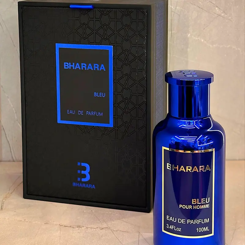 Bharara Bleu Eau De Parfum Spray 100ml for Men Long Lasting Scents Fragrance Intense