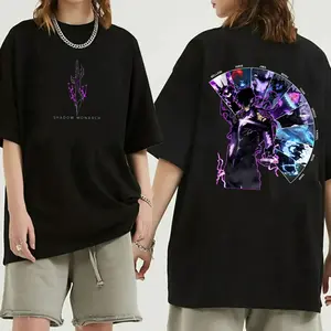 2 Sided Solooo Leveliing Unisex T-Shirt Soft Comfy 100% Cotton Classic