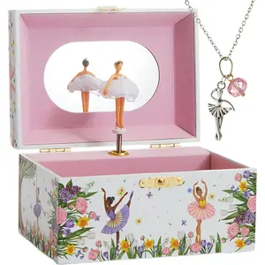 Musical Ballerina  box for Girls - Ballerina Music Box - Ballet Gifts - Toys for Girls 4-6 plus