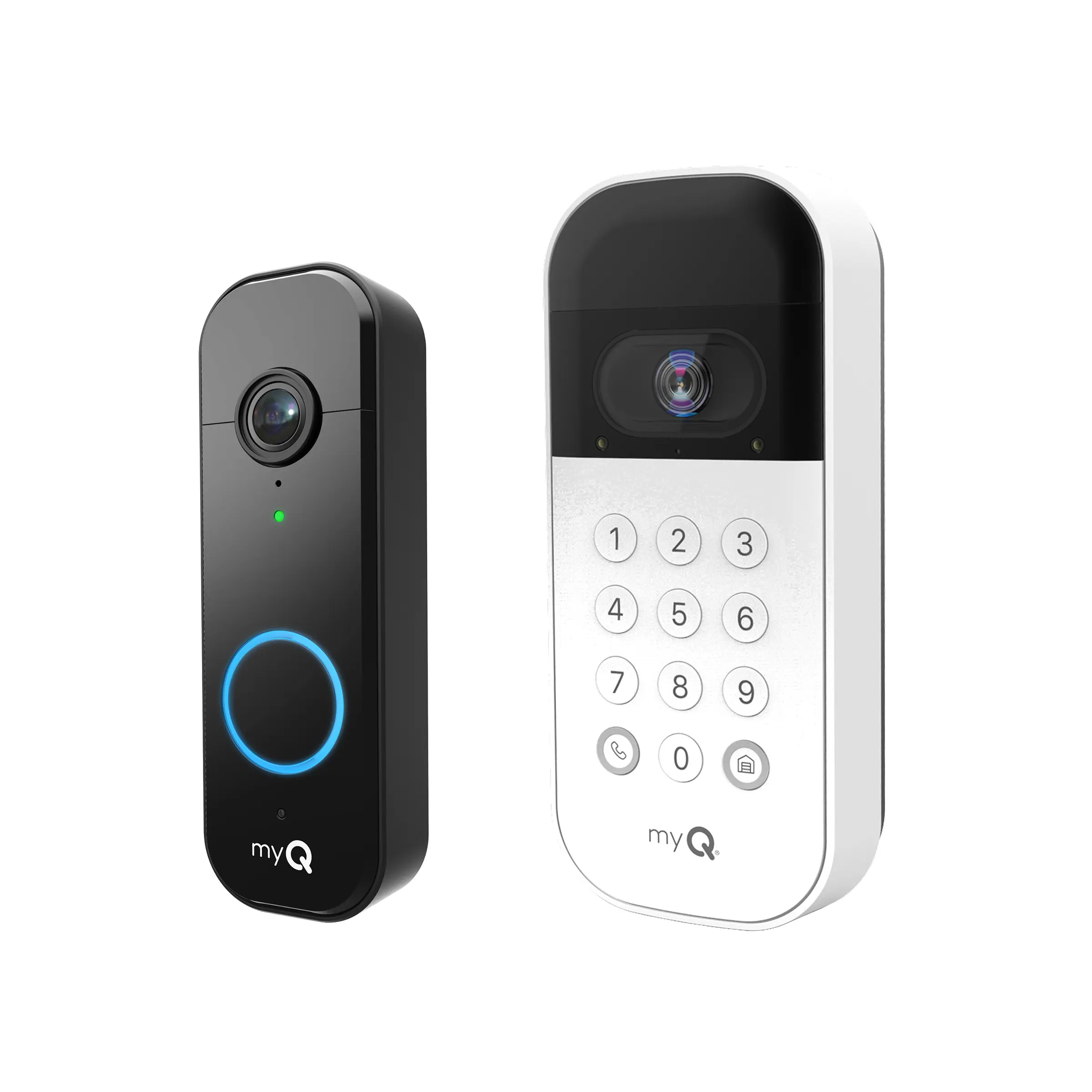 myQ Smart Garage Video Keypad + Smart Video Doorbell 2K Bundle myQ Smart Garage Video Keypad + Smart Video Doorbell 2K Bundle
