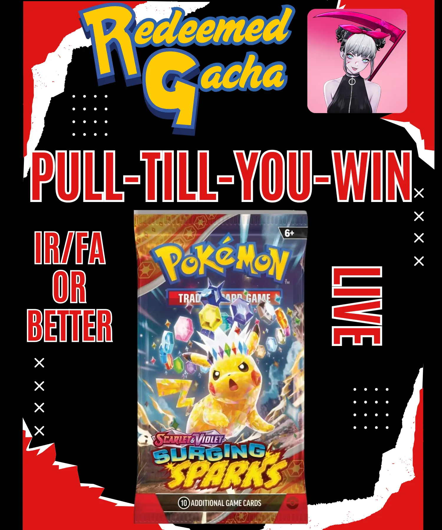 Surging Sparks (PTYW) SV08 Booster Packs - Ripped LIVE