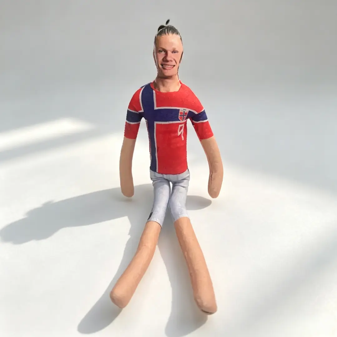 New product- Abstract Jointed Figure 11in- Plush Doll, Poseable Soft Toy for Room Decor