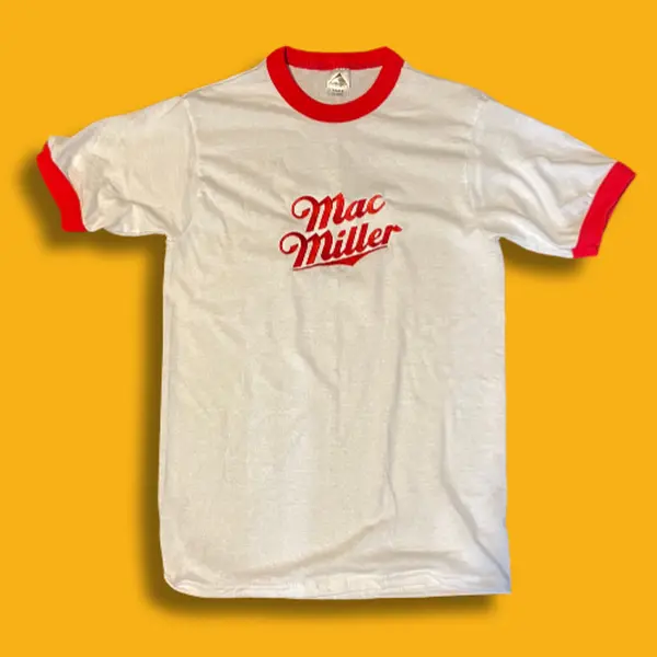 Embroidered Unisex Ringer Tee