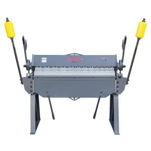 Sheet Metal Brake, 49-Inch Box and Pan Brake, Industrial-Grade Sheet Metal Bender Machine,12-Gauge Mild Steel Capacity Pan and Box Brake, 0-135 Degree Adjustable W-4812