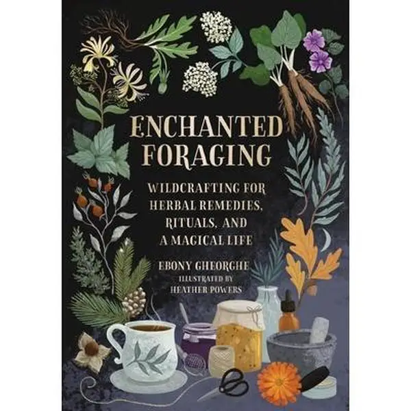 Enchanted Foraging: Wildcrafting for Herbal Remedies, Rituals, and a Magical Life -- Ebony Gheorghe - Hardcover