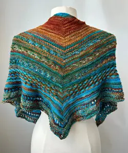 Artyarns | Inspiration Club January 2024 | Moraine Lake Shawl Kit