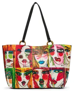 Betsey Johnson Faces Tote Multi