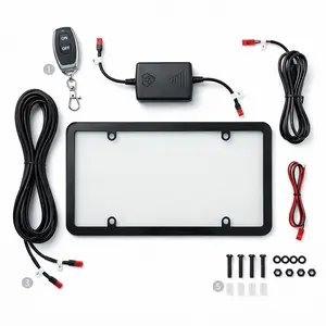 Stealth PDLC License Plate Fogger - Instant Privacy Shield (Single Plate USA/Canada)