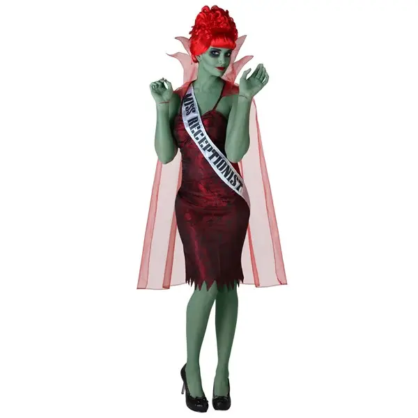 Plus Size Miss Dead Receptionist Costume for Women