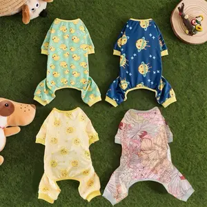 Breathable Soft Four-Legged Dog Cat Onesie, Comfortable Vest for Home Wear, Ideal for Pets' Daily Use, Cozy and Lightweight Design