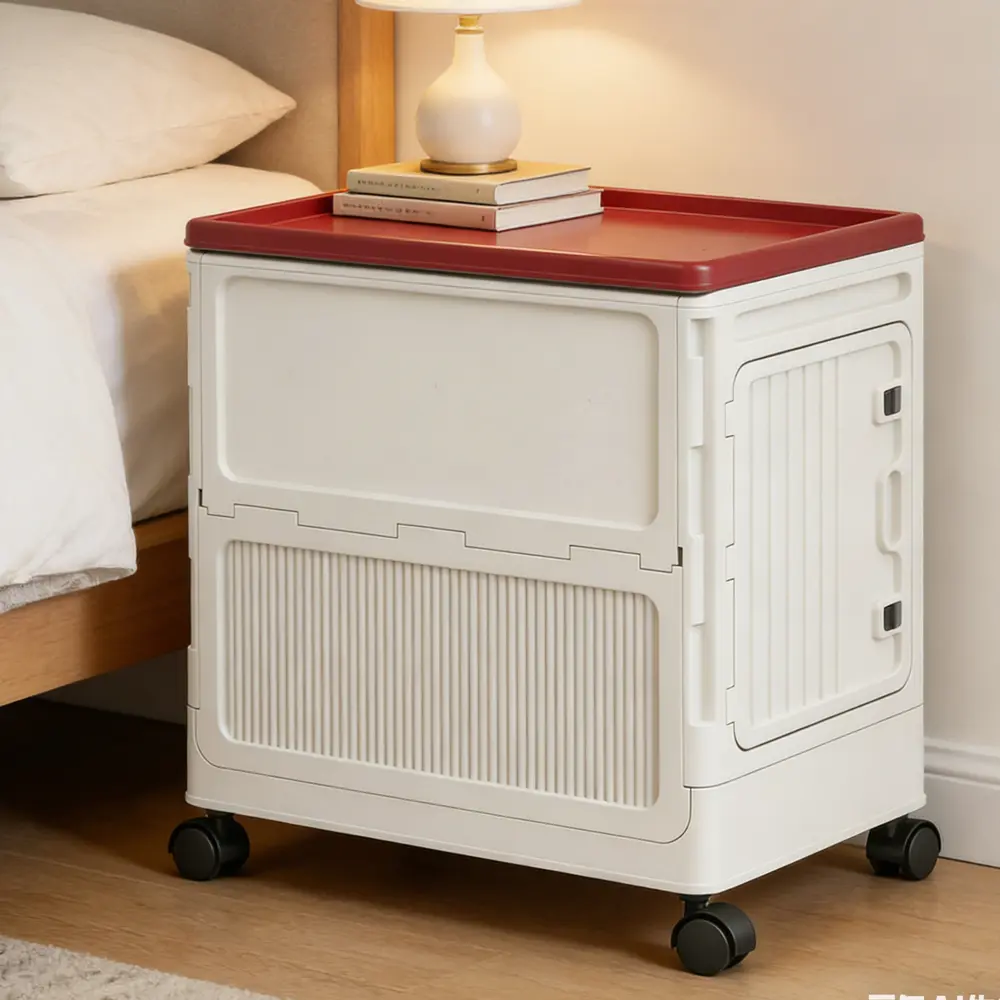 Large-capacity Storage Cabinet, Oversized Flip-top Storage Box, Multi Purpose Home Storage And Organization Solution Suitable For Bedroom, Living Room, Bathroom And Kitchen, Clothing