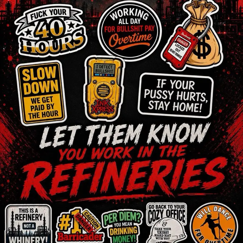 Refinery Sticker Pack (12)