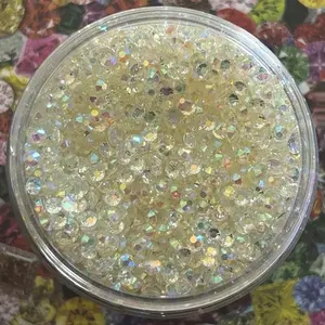 Clear Jelly Resin Rhinestones - Bulk Rhinestones - Choose Your Size & Quantity - Ideal for Nails, Phone Cases, Bling Tumblers and Shoes