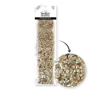 Sparkling Gold Stellar Sequins Sparkling Gold Stellar Sequins