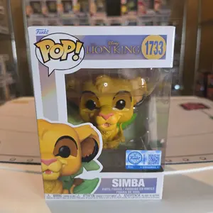 Funko Pop Disney I Just Cant Wait To Be King Simba #1733 Entertainment Earth Exclusive
