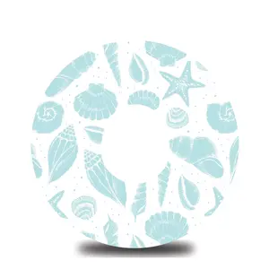Turquiose Seashells Dexcom G7 Tape