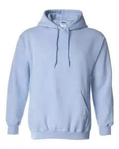 Gildan - Heavy Blend Light Blue Hooded Sweatshirt Classic Cotton