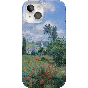 Casely iPhone 15 Plus Case | The Met Museum | Monet's View | Compatible with MagSafe | Classic Ultra Thin Design