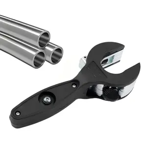 Ratcheting Tubing Cutter -Adjustable Ratcheting Tubing Cutter Tool for 5/16" to 1-1/8" Tubing, Multifunctional Repair Tool Copper Pipe Cutter, Tube Cutter, PVC, Soft Metals