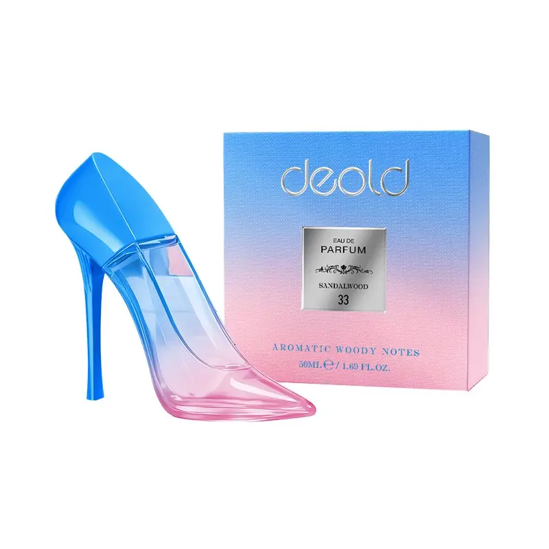 High Heel Design Perfume Eau De Perfume Long-Lasting Scent Women's Fragrance Aromatic Woody Fragrance 50ML Perfect Gift Woody Notes