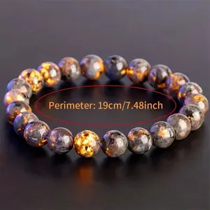 <You's Jewelry>Natural crystal Flame Stone bracelets Handmade Summer style * suitable for wearing in any scene