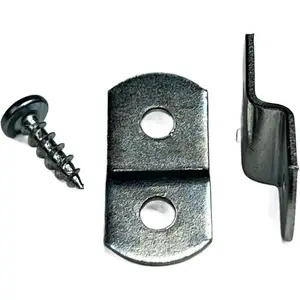 Canvas Clips for Picture Framing, Screws Included 15 per Pack, Choose Your Offset Size (1/8" Offset)