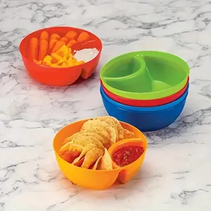 1 pieces of non fragile potato chip bowls, potato chip bowls, snack bowls, dipping sauce bowls, seasoning jars, potato chip plates, kitchen utensils, kitchen accessories
