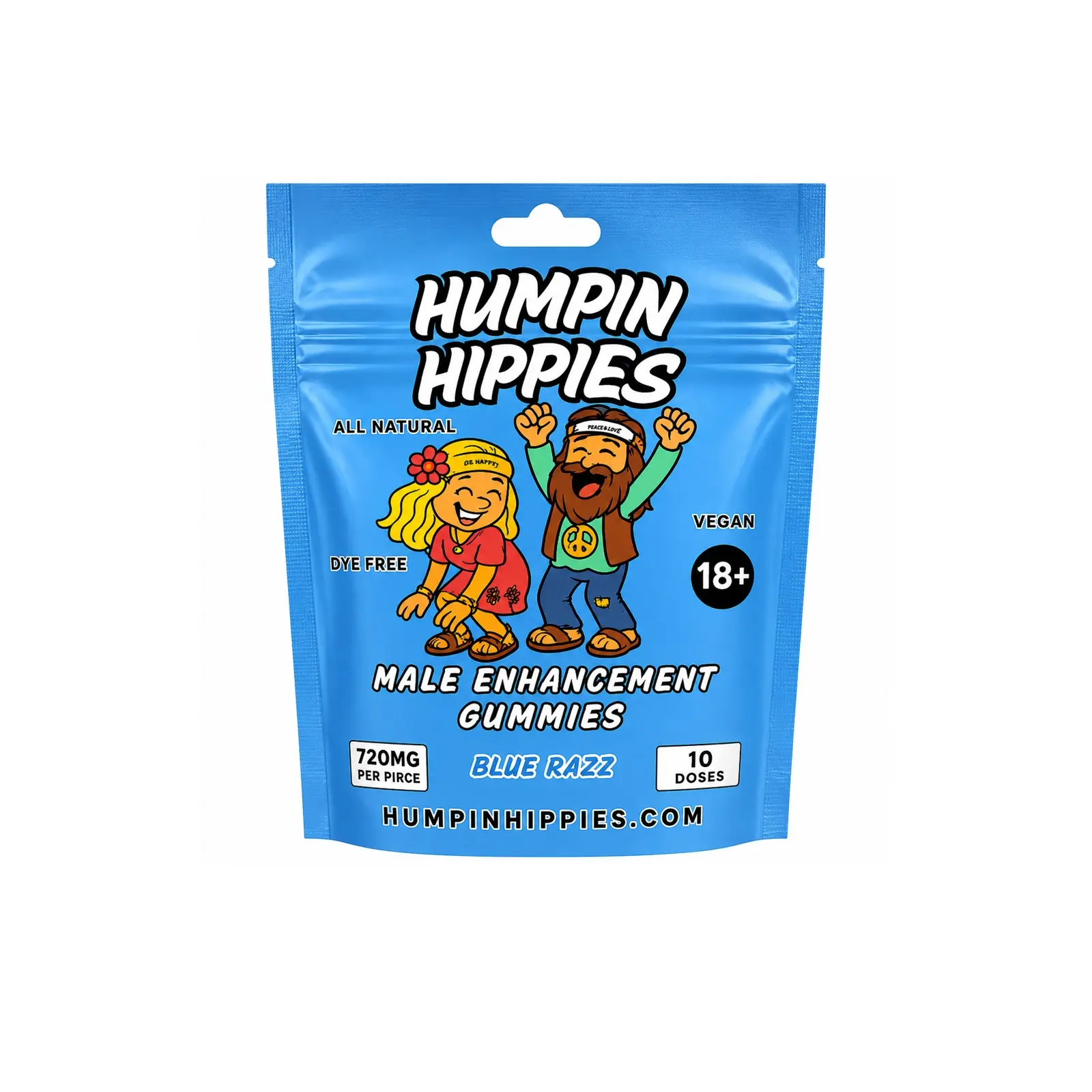 H.H. Razz Supplemental Gummies (10-Piece Pack)