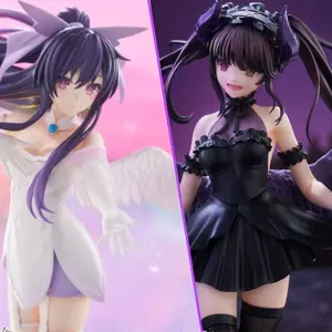 BiCute Dark/Pure Figure Date A Live V Kurumi Tokisaki & Tohka Yatogami