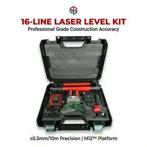 Milwaukee 16-line laser level kit 12V M12 For Walls Floors And High Precision Tasks