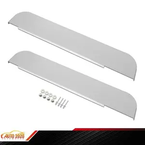 Silver 5" Stainless Steel Chop Top Door Trim Fit For Kenworth T600 T660 T800 W900 Silver 5" Stainless Steel Chop Top Door Trim Fit For Kenworth T600 T660 T800 W900