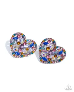 counting command rhinestone earrings