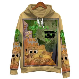 (Dandy's World) – Shelly x Vee Pullover Hoodie, (Dandy's World) – Shelly x Vee 3D Hoodie, (Dandy's World) – Shelly x Vee3D Pullover Hoodie, (Dandy's World) – Shelly x Vee 3D sweater