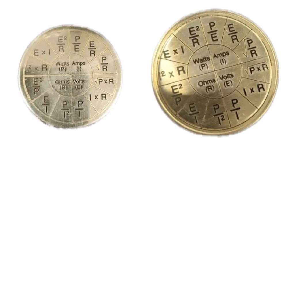 electrical challenge coins