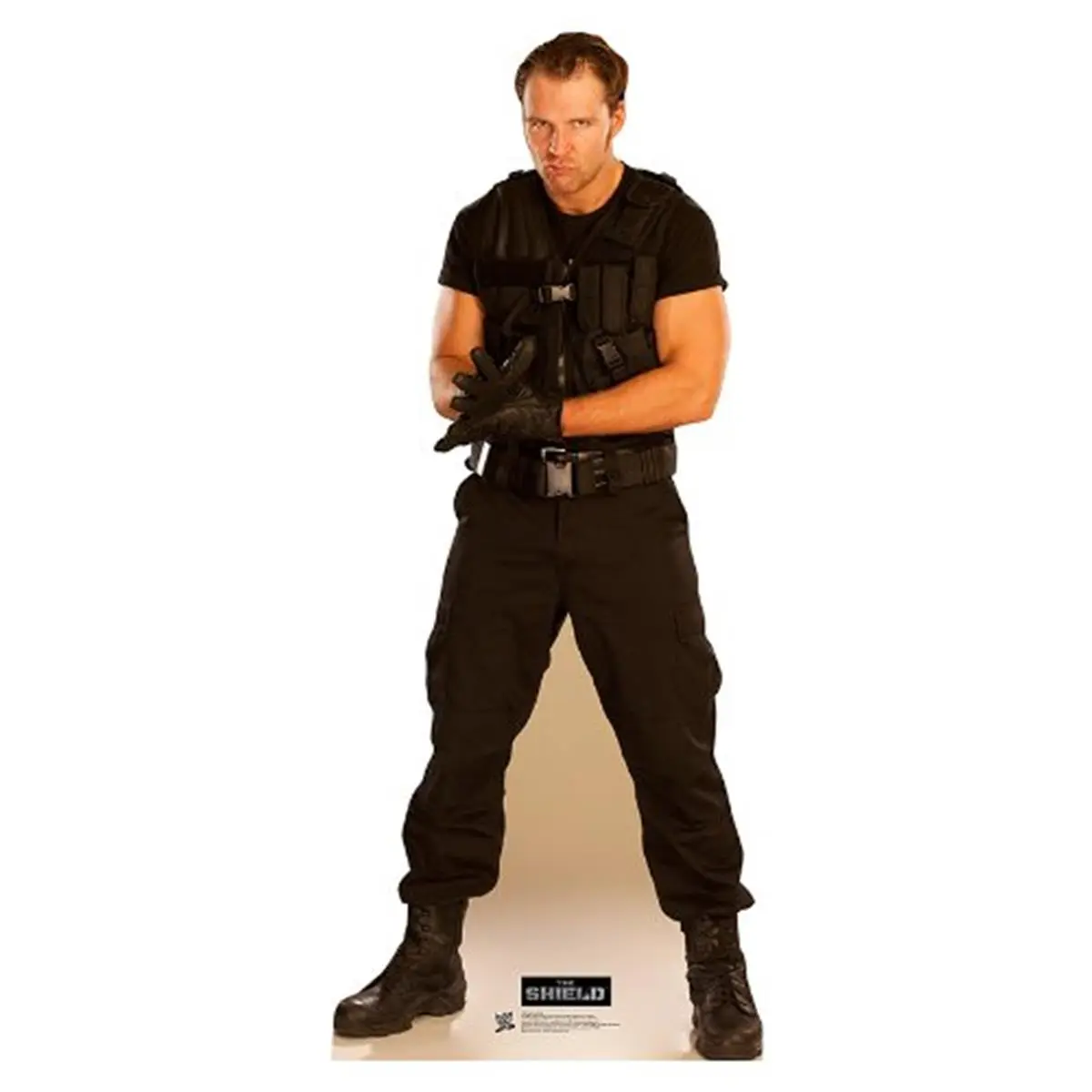 Advanced Graphics WWE Dean Ambrose 1580 Cardboard Cutout, Wrestling Memorabilia with Stand, Home Decor for Fan Zone Sports-Themed Rooms