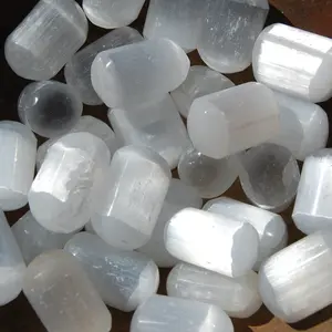 ONE Selenite Crystal Tumbled Stone