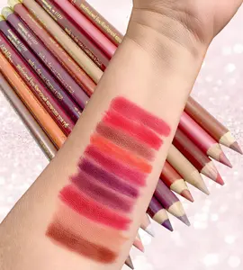 10 Lip Liner Pencils Variety Pack Lipliner Smooth
