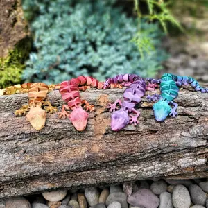 Surprise 3D printed Gecko Lizards