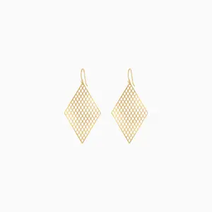 Rhombus Honeycomb Earrings