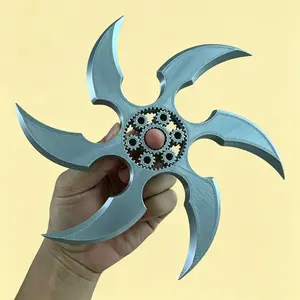 Ninja Finger Spinner Set, Unique Design, Stress Relief Fidget, Ideal Gift for Friends, Enhances Hand Movement Skills, Fun and Focused Activity