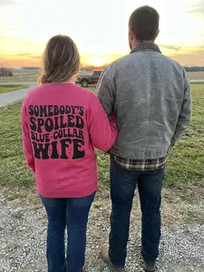 Somebody's Spoiled Blue Collar Wife Unisex Sweatshirt