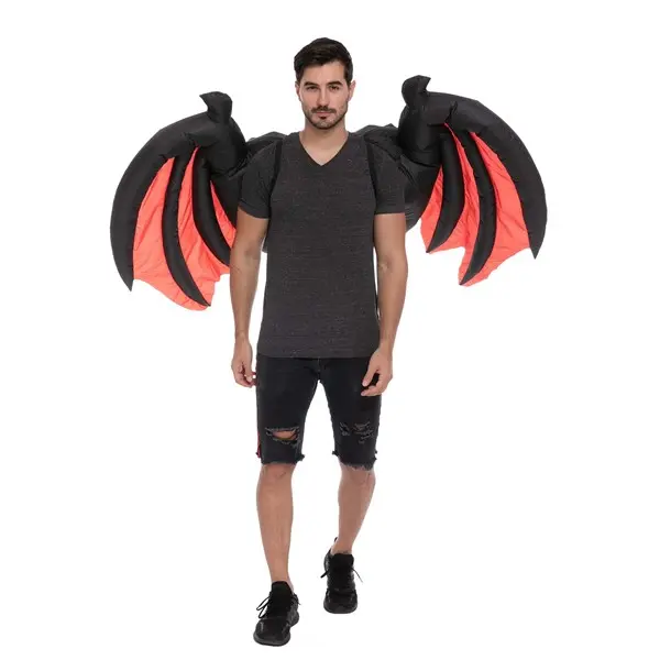 Inflatable Back Demon Wings