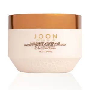 Joon Saffron Rose Moisture Mask 8.5 fl.oz. - Moisturizes, Detangles, Defrizzes, Adds Shine