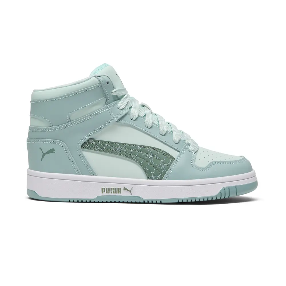 PUMA Womens Rebound Layup Lace Up Sneakers Shoes Casual - Blue