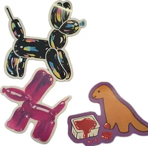 Balloon dog and Dino nugget sticker trio!