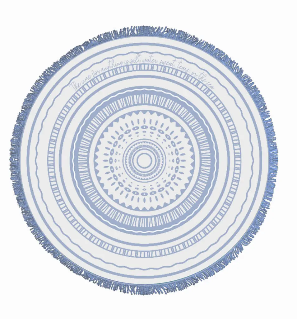 Earth Stripped - Beach Blanket