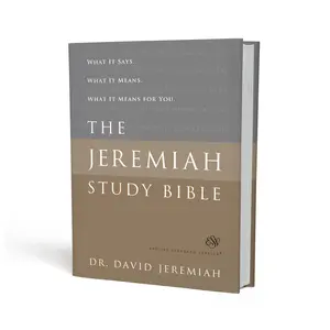 The Jeremiah Study Bible, ESV by David Jeremiah [Hardcover Book]
