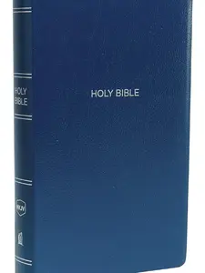 NKJV, Gift and Award Bible, Leather-Look, Blue, Red Letter, Comfort Print: Holy Bible, New King James Version